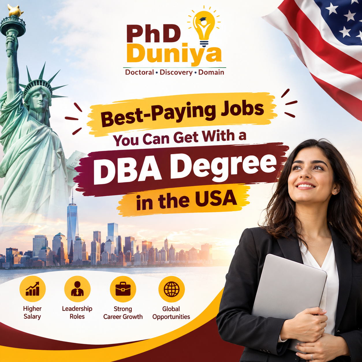 Best-Paying Jobs You Can Get With a DBA Degree in the USA