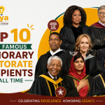 Top 10 Most Famous Honorary Doctorate Recipients of All Time