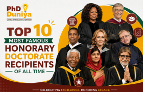 Top 10 Most Famous Honorary Doctorate Recipients of All Time