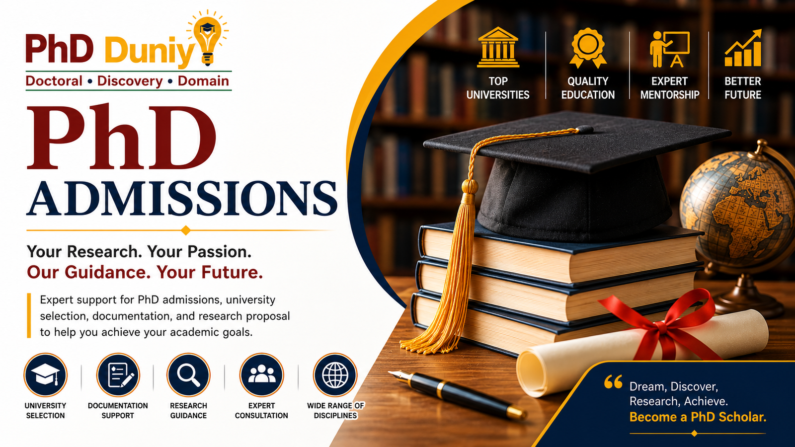 PhD Admissions | Admission Support
