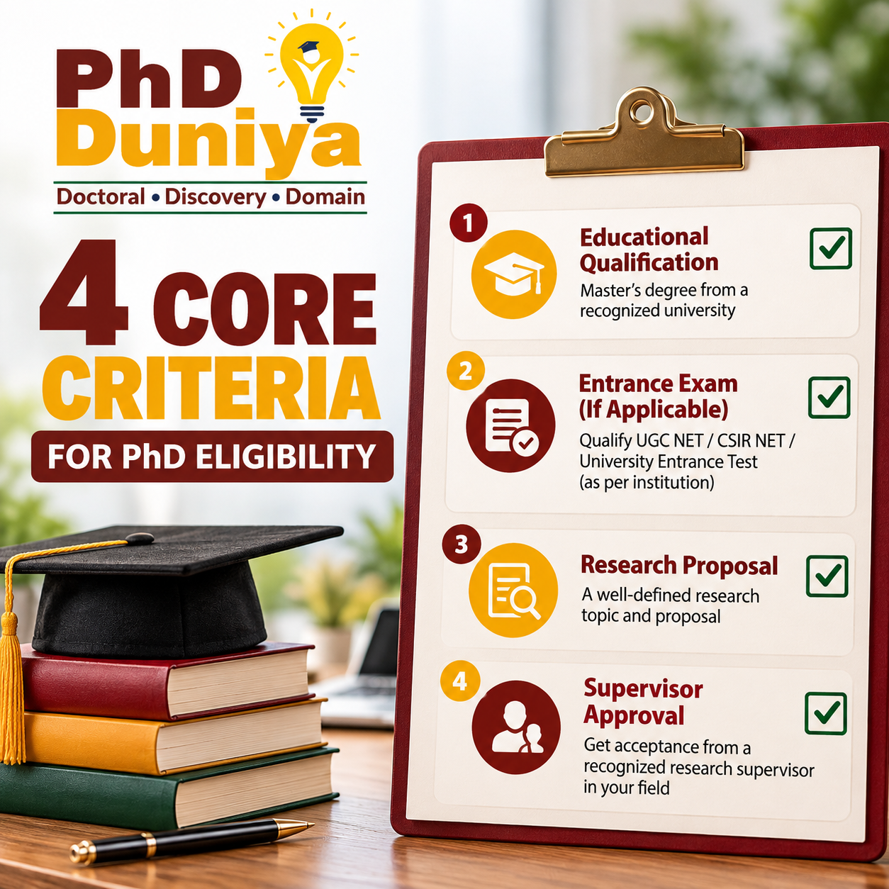 PhD Eligibility_ Four Core Criteria